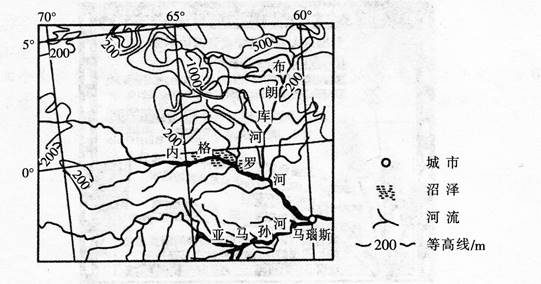 (图6)溯源而上,见两岸马瑙斯地图马瑙斯地理位置玛瑙斯地理位置